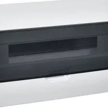 Корпус пластиковый ЩРВ-П-18 черн. прозр. дверь IP41 GENERICA