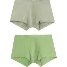 Комплект мужских трусов Mark Formelle 411216-2 (р.98-108, зеленый чай/серо-зеленый)