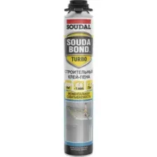 Клей-пена Soudal Soudabond Turbo (750мл)
