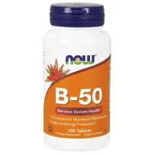 Комплекс Now Foods B-50 (100 капсул)