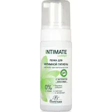 Пенка для интимной гигиены Floresan Intimate с экстрактом чистотела и алоэ вера для всей семьи (150мл)