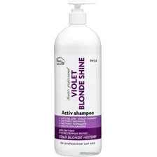 Шампунь Frezy Grand Violet Cold Blonde Shine+Violet Pigment Для нейтрализации желтого оттенка 1 л