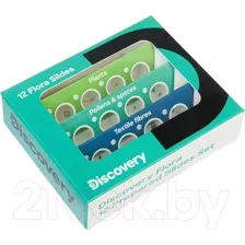 Набор микропрепаратов Levenhuk Discovery Флора 78225 (12шт)