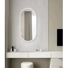 Зеркало EMZE 43x88 UV.43.88.BEL (белый с УФ-окантовкой)