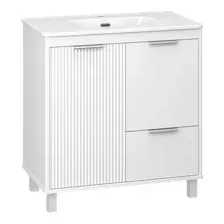 Brevita Тумба под умывальник Risacca 80 RIS-06080-0142Я (белый матовый)