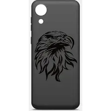 Чехол для телефона BoraSCO ArtWorks для Samsung Galaxy A03 Core 51065 (черный/рисунок)