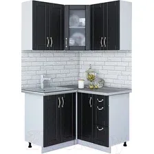 Готовая кухня Интерлиния Мила Крафт 1.2x1.2 (дуб английский)