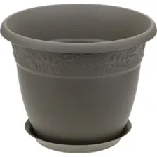 Вазон Idea Рябина М3058 (французcкий серый)