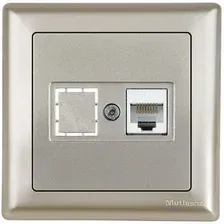 Розетка компьютерная Mutlusan Daria 2120 136 0183