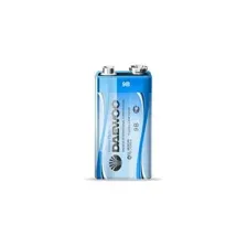 Батарейка 6F22 9V солевая крона DAEWOO Heavy Duty