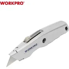 Нож строительный Workpro WP213006