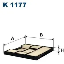 Салонный фильтр Filtron K1177
