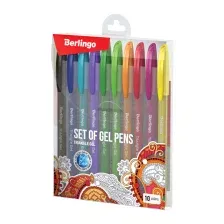 Ручка гелевая Berlingo Triangle Gel CNg_20210 (10 шт)