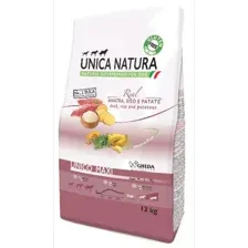 Корм сухой "Unica Natura Unico" для собак крупных пород, утка, рис, картофель,12кг