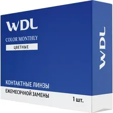 Контактная линза WDL Color Monthly BC 8.6 gray -3.50