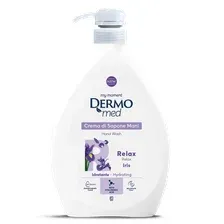 DERMOMED Крем-мыло для рук с ирисом RELAX / HAND WASH RELAX IRIS, 1000 мл