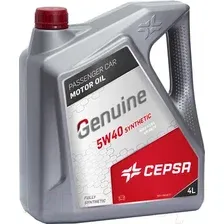 Моторное масло Cepsa Genuine 5W40 Synthetic / 512553690 (4л)