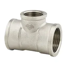 Тройник Varmega ВР переходной 1" x 1/2" x 1", никелированный