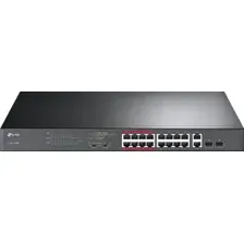 Неуправляемый коммутатор TP-Link TL-SL1218MP