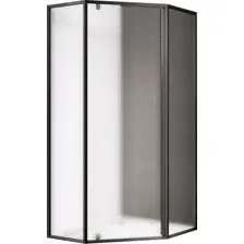Душевой уголок Cezares ECO-O-P-1-90-P-NERO