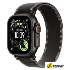 Умные часы Apple Watch Ultra 3 LTE 49 мм (титановый корпус, черный/черный, нейлоновый ремешок размер