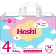 Трусики-подгузники Hoshi Baby Pull-Up Pants L (34 шт)