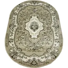 Ковер для жилой комнаты БелКа Круиз Овал 22414 29766 (1.5x3)