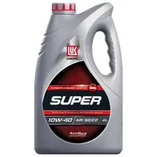 Моторное масло LUKOIL Super 19192 10W-40 полусинтетическое 4 л