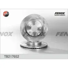 Тормозной диск FENOX TB217652 вентилируемый , передняя ось