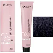 Крем-краска для волос Sergio Professional Color&amp;Blonde 4.22 коричневый бархатный ирис