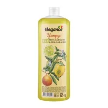 Пена для ванн & Гель для душа ELEGANCE 2 в 1 Цитрус, 925 г
