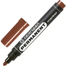 Маркер перманентный Centropen 2.5 мм 8566 0111 (коричневый)