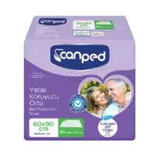 Пеленки гигиенические впитывающие CANPED Underpads Fluff 60х90 см 30 штук (9790180002)