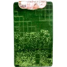 Набор ковриков для ванной и туалета Shahintex Vintage SHV001 60x100/60x50 (зеленый)
