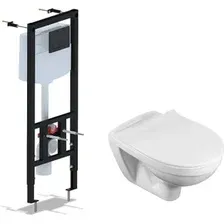 Унитаз подвесной Santek Бореаль 1WH302205 + Ани Пласт WCP1143