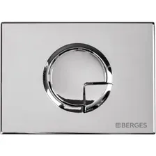 Кнопка смыва BERGES Novum R3 хром глянец (040023)