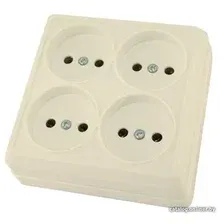 Розетка TDM Electric Ладога SQ1801-0220
