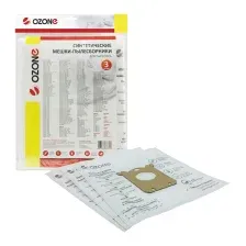 Комплект пылесборников для пылесоса OZONE SE-02