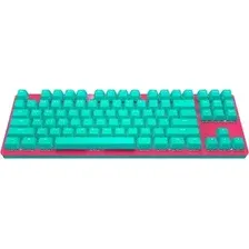 Клавиатура IO by Red Square Typex v2 g3ms Sapphire, бирюзовый/розовый