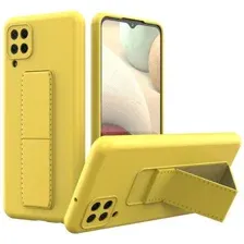 Чехол-накладка Bingo Stand для Galaxy A12 (желтый)
