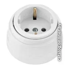 Розетка Bylectrica РА16-0202 (белый)