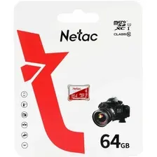 Карта памяти Netac microSDXC P500 ECO 64GB