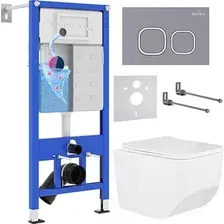 Инсталляция с унитазом подвесным Roxen StounFix Dual Fresh 966418