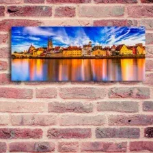 Картина на стекле Stamprint Город на Дунае ST016 (50x125)