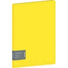 Папка для бумаг Berlingo Soft Touch / DB4_30984 (желтый)