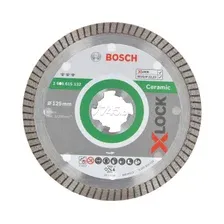 Круг алмазный 125х22 мм BOSCH Turbo X-LOCK Best for Ceramic Extraclean (2608615132)