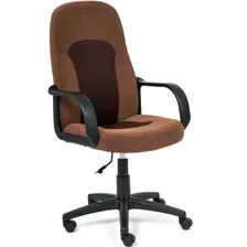 Офисное кресло TetChair Parma (флок, коричневый)