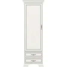 Шкаф распашной Anrex Tiffany 1D2S Вудлайн Кремовый