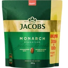 Кофе растворимый Jacobs monarch, 400 г
