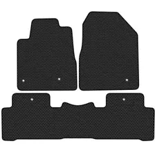 Комплект ковриков для авто Alicosta Honda Pilot (suv / YF4) 2008 - 2015 (черный, ромб)